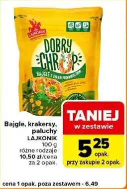Carrefour Express Bajgle, krakersy, paluchy LAJKONIK oferta