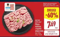 ALDI Mięso mielone z łopatki wieprzowej Mięsne Specjały oferta