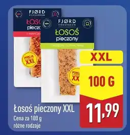 ALDI Łosoś pieczony XXL różne rodzaje Fjord Collection oferta