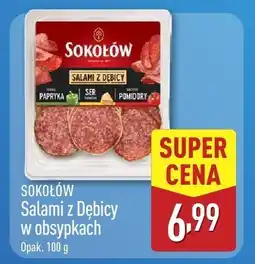 ALDI Salami z Dębicy w obsypkach Sokołów oferta