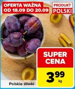 Carrefour Express Śliwki polskie oferta