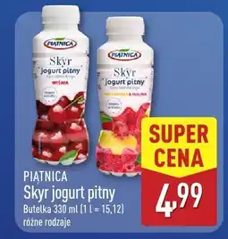 ALDI Jogurt pitny Skyr różne rodzaje Piątnica oferta