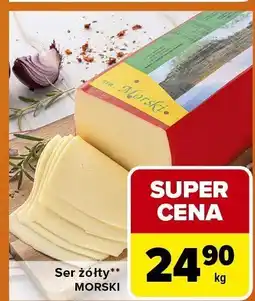 Carrefour Express Ser żółty morski Carrefour Express oferta