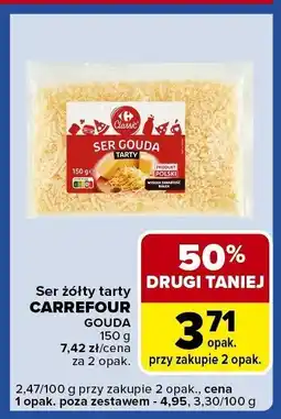 Carrefour Express Ser żółty tarty Carrefour Gouda oferta