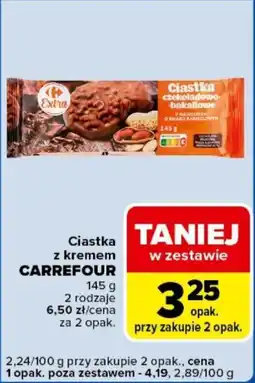 Carrefour Express Ciastka z kremem CARREFOUR oferta