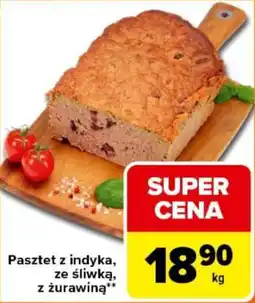 Carrefour Express Pasztet z indyka, ze śliwką, z żurawiną oferta