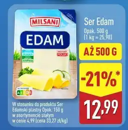 ALDI Ser Edam Milsani oferta