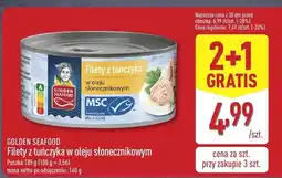 ALDI Filety z tuńczyka w oleju słonecznikowym Golden Seafood oferta
