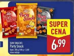 ALDI Przekąski Party Snack SUN SNACKS różne rodzaje oferta