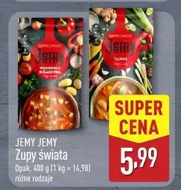 ALDI Zupy świata różne rodzaje Jemy Jemy oferta