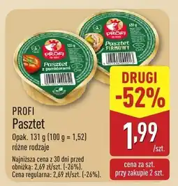 ALDI Pasztet różne rodzaje Profi oferta
