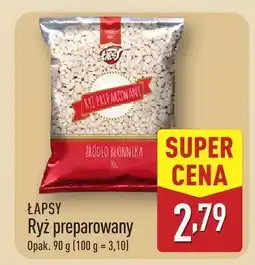 ALDI Ryż preparowany Łapsy oferta