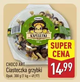 ALDI Ciasteczka Choco Art grzybki oferta