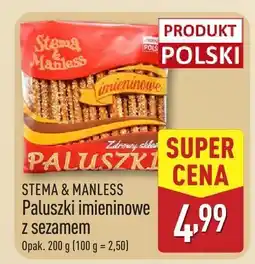 ALDI Paluszki Stema & Manless imieninowe z sezamem oferta