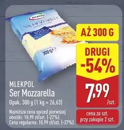 ALDI Ser mozzarella MLEKPOL oferta
