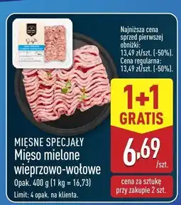 ALDI Mięso mielone wieprzowo-wołowe MIĘSNE SPECJAŁY oferta