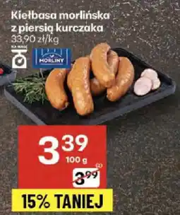 Delikatesy Centrum Kiełbasa morlińska z piersią kurczaka oferta