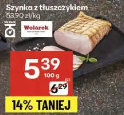 Delikatesy Centrum Szynka z tłuszczykiem oferta