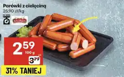 Delikatesy Centrum Parówki z cielęciną oferta