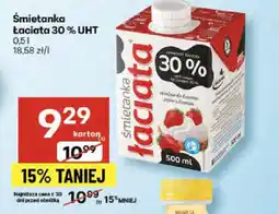 Delikatesy Centrum Śmietanka Łaciata 30% UHT oferta