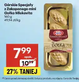 Delikatesy Centrum Górskie Specjały z Zakopanego mini Gołka Mlekovita oferta