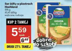 Delikatesy Centrum Ser żółty w plastrach Hochland oferta