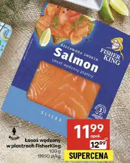 Delikatesy Centrum Łosoś wędzony w plastrach Fisherking oferta
