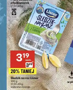 Delikatesy Centrum Śledzik na raz Lisner oferta