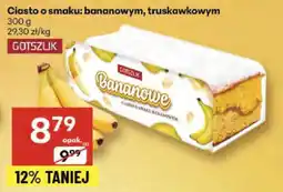 Delikatesy Centrum Ciasto o smaku: bananowym, truskawkowym oferta