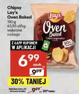 Delikatesy Centrum Chipsy Lay's Oven Baked oferta