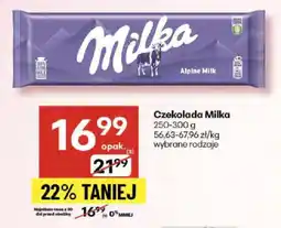 Delikatesy Centrum Czekolada Milka oferta