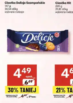 Delikatesy Centrum Ciastka Delicje Szampańskie oferta