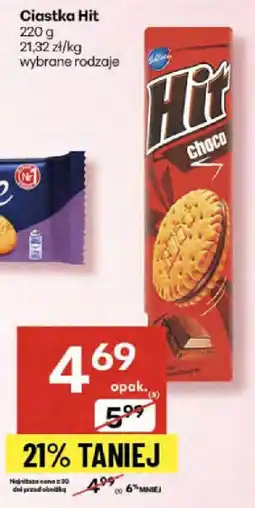 Delikatesy Centrum Ciastka Hit oferta