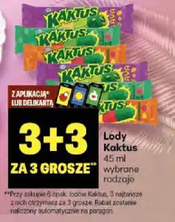 Delikatesy Centrum Lody Kaktus oferta