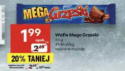 Delikatesy Centrum Wafle Mega Grześki oferta