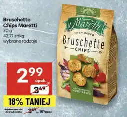 Delikatesy Centrum Bruschette Chips Maretti oferta
