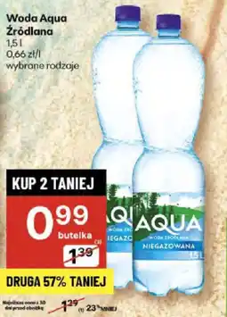 Delikatesy Centrum Woda Aqua Źródlana oferta