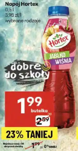 Delikatesy Centrum Napój Hortex oferta