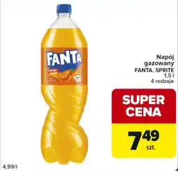 Globi Napój gazowany FANTA, SPRITE oferta