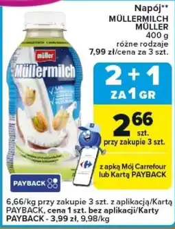 Carrefour Express Napój MÜLLERMILCH MÜLLER oferta