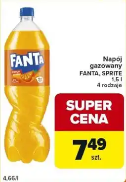Carrefour Express Napój gazowany FANTA, SPRITE oferta
