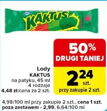 Carrefour Express Lody KAKTUS oferta
