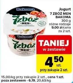 Carrefour Express Jogurt 7 ZBÓŻ MEN oferta
