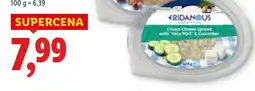 Lidl Serek śmietankowy Eridanous z serem feta i ogórkiem oferta