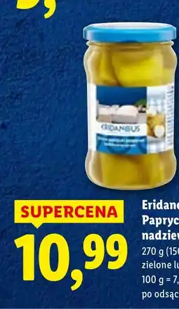 Lidl Papryczki pepperoni nadziewane serem Eridanous zielone oferta