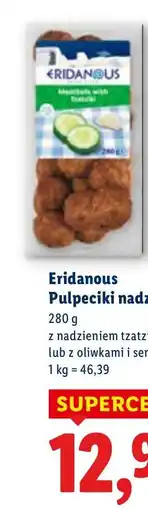 Lidl Pulpeciki nadziewane Eridanous z nadzieniem tzatziki oferta