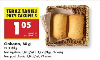 Biedronka Ciabatta Biedronka oferta