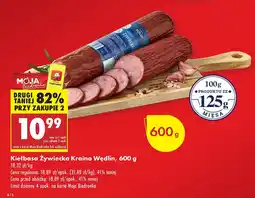 Biedronka Kiełbasa Żywiecka Kraina Wędlin oferta