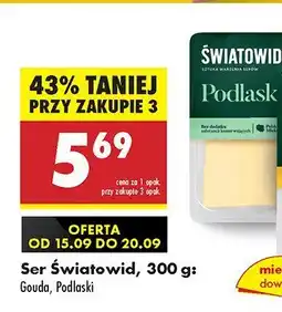 Biedronka Ser Światowid Podlaski oferta