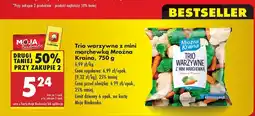 Biedronka Warzywa mrożone Trio warzywne z mini marchewką Mroźna Kraina oferta